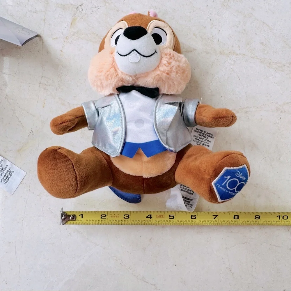 Chip and Dale Plush Set Disney  100 years special edition